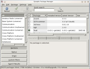 Synaptic Package Manager