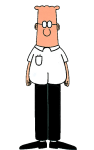 Dilbert Tieless