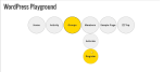 Example Genesis Circle Shaped Menu Tabs