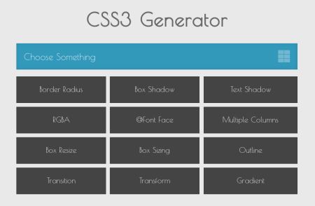 CSS3 Generator