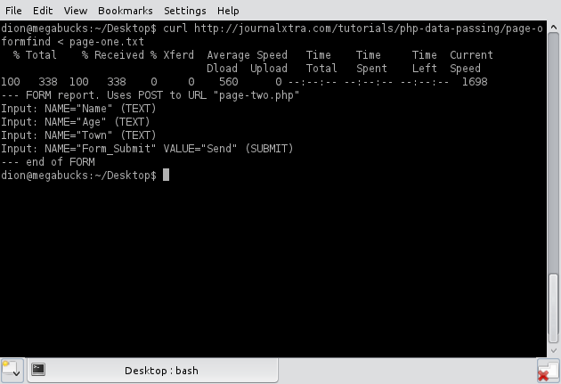 bash-filling-web-forms-with-curl-and-wget