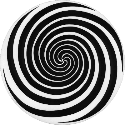 Spinning Hypnotic Spiral