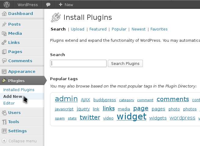 How to add plugins to WordPress