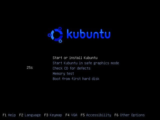 Kubuntu Live Disc