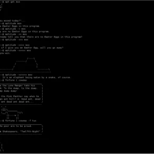 Linux TTY Console Has Special Moo Powers